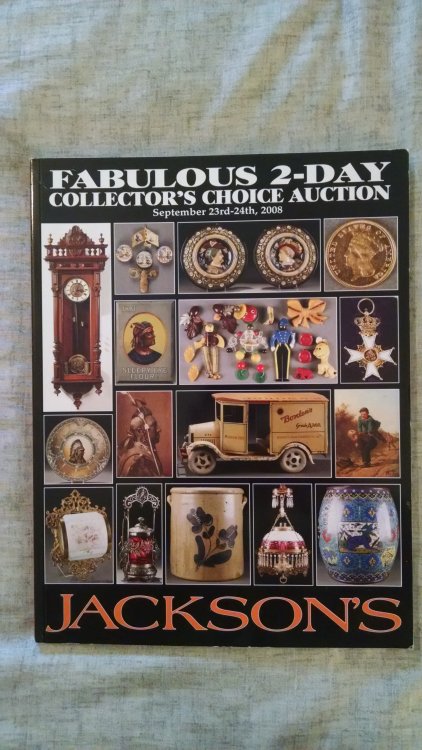 JACKSON AUCTION CATALOG SEPT 23-24 2008