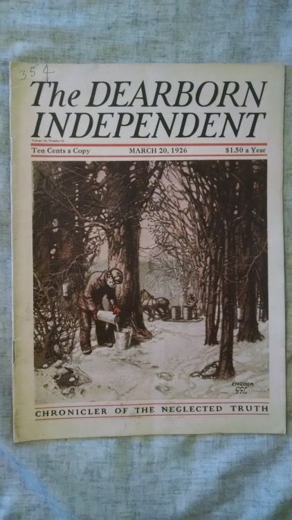 THE DEARBORN INDEPENDENT MARCH 20 1926