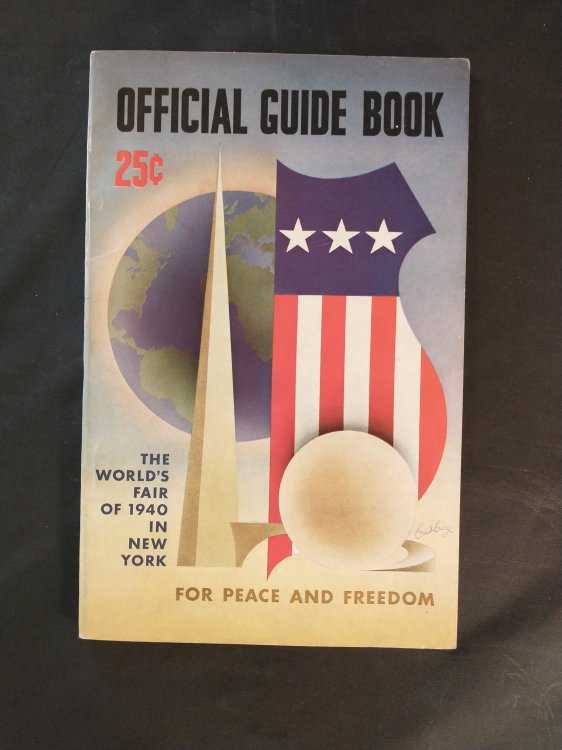 OFFICIAL GUIDE BOOK THE WORLD'S FAIR OF 1940 IN NEW YORK