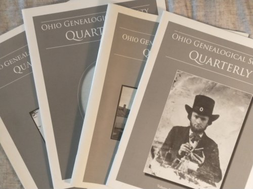 OHIO GENEALOGICAL SOCIETY QUARTERLY 4 ISSUES 2011