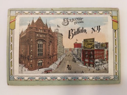 SOUVENIR FROM BUFFALO N. Y. MULTIVIEW MAILER