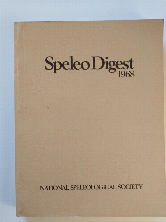 SPELEO DIGEST 1968