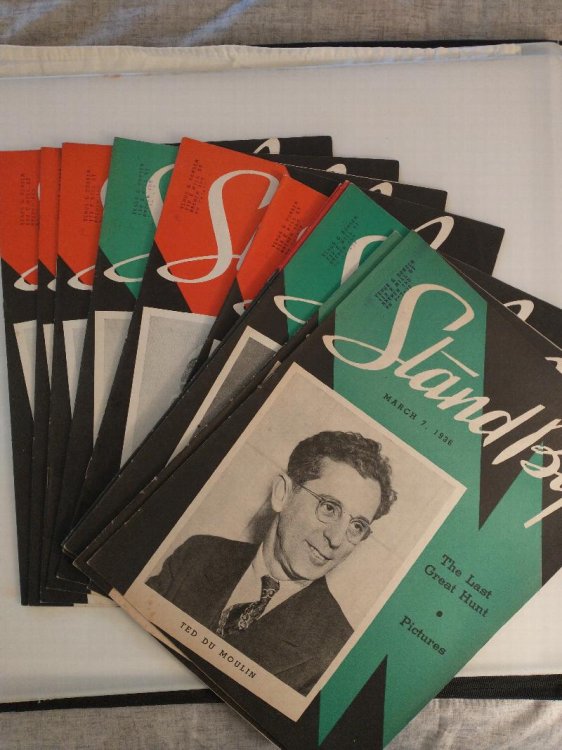 STAND BY 12 ISSUES FROM 1936