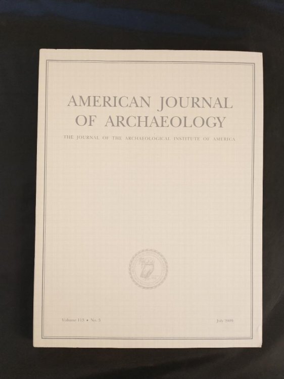 AMERICAN JOURNAL OF ARCHAEOLOGY