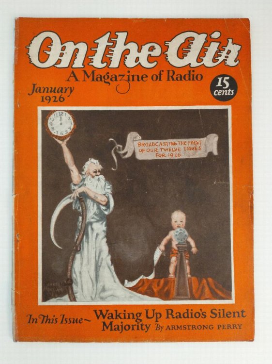 ON THE AIR A MAGAZINE OF RADIO JAN 1926