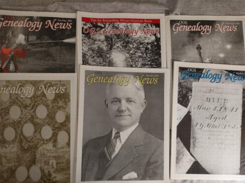 OGS GENEALOGY NEWS