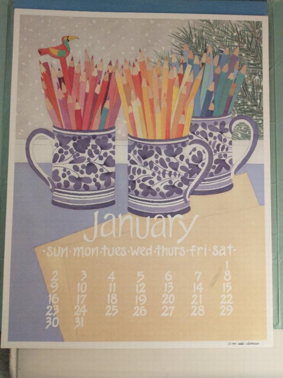 A POSTER CALENDER FOR 1994