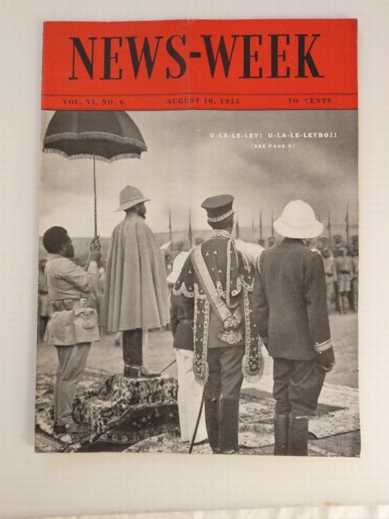 NEWS - WEEK VOLVI NO 6 AUGUST 10 1935