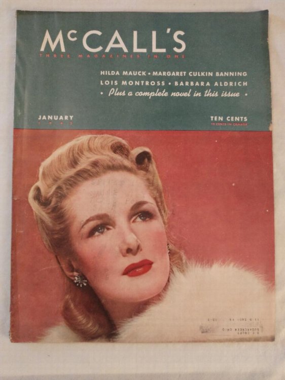 McCALL'S MAGAZINE JAN 1942