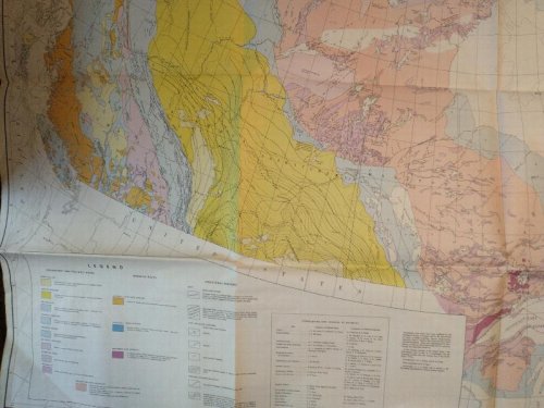 TECHTONIC MAP OF CANADA