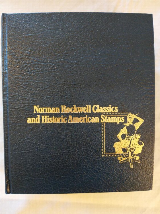 NORMAN ROCKWELL CLASSICS AND HISTORIC AMERICAN STAMPS