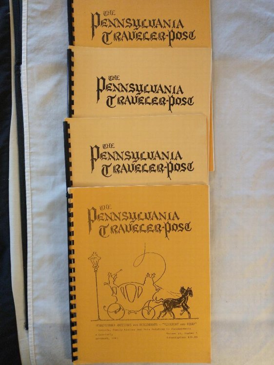 THE PENNSYLVANIA TAVELER POST [ 4 IISUES 1993 ]