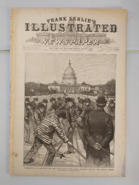FRANK LESLIE'S ILLIUSTRATED NEWSPAPER MARCH 2 1889