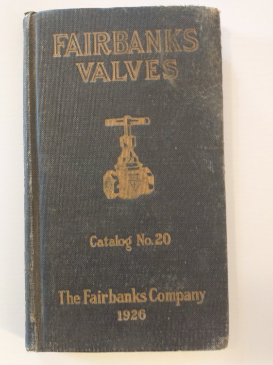 FAIRBANKS VALVES CATALOG NO 26