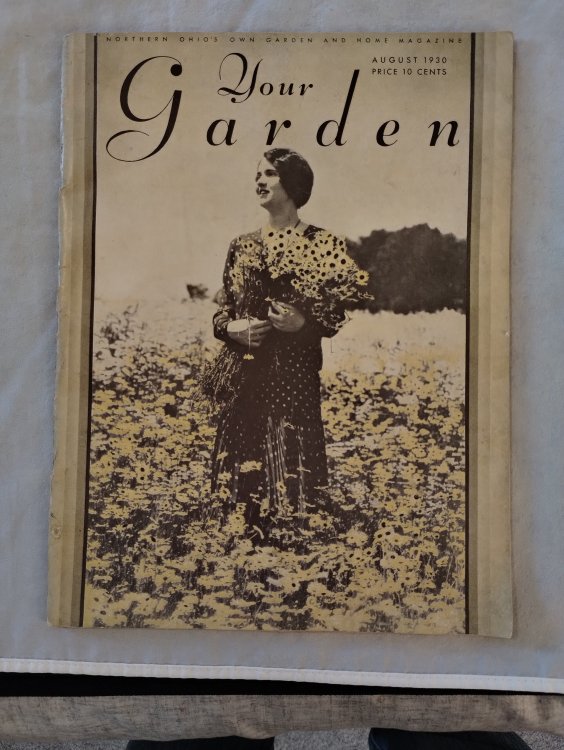 YOUR GARDEN [ MAGAZINE VOL 4 # 4 ] AUGUST 1930