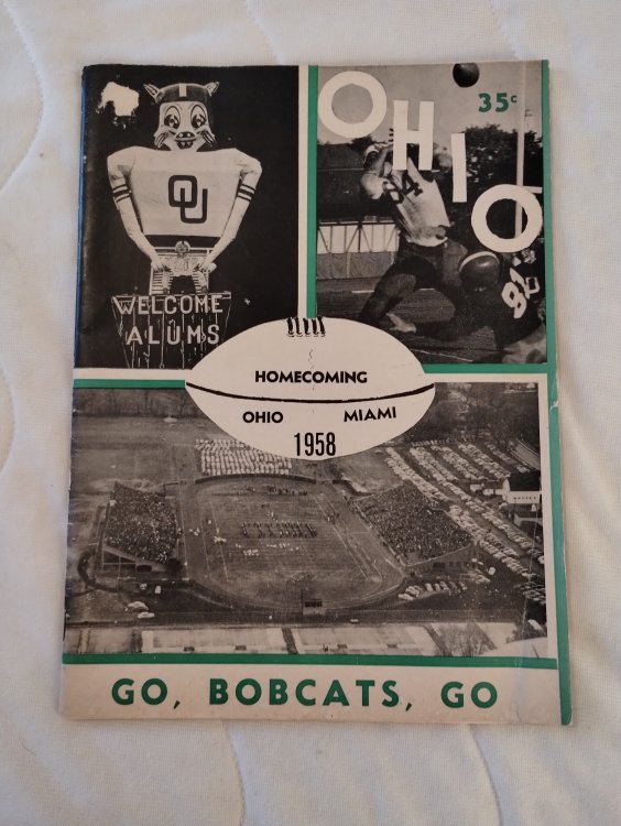 HOMECOMING OHIO MIAMI 1958