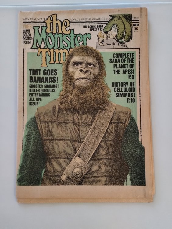 MONSTER TIMES [ MAY 1974 VOL 1 # 33 ]