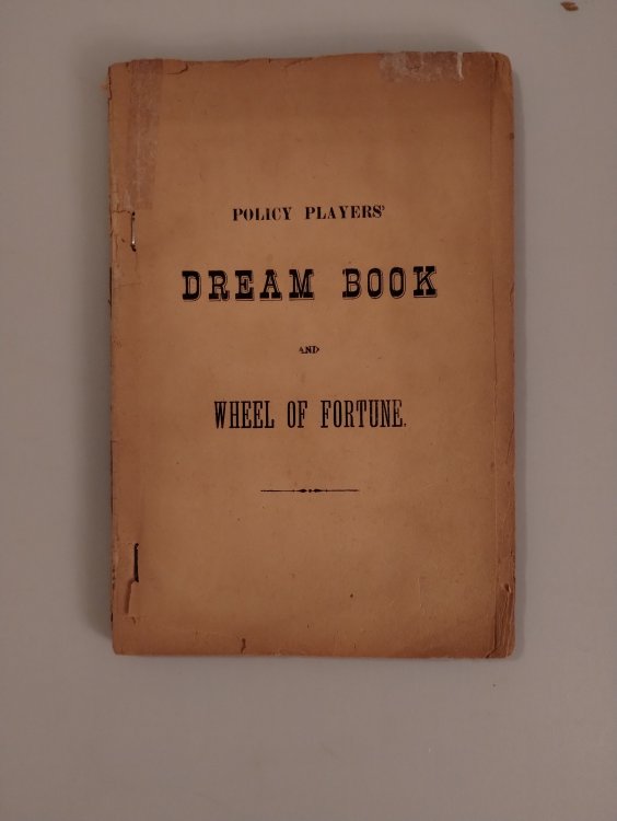 AUNT SALLY'S DREAM BOOK