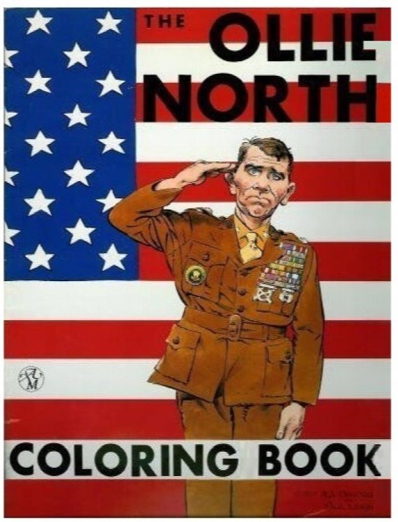 The Ollie North Coloring Book