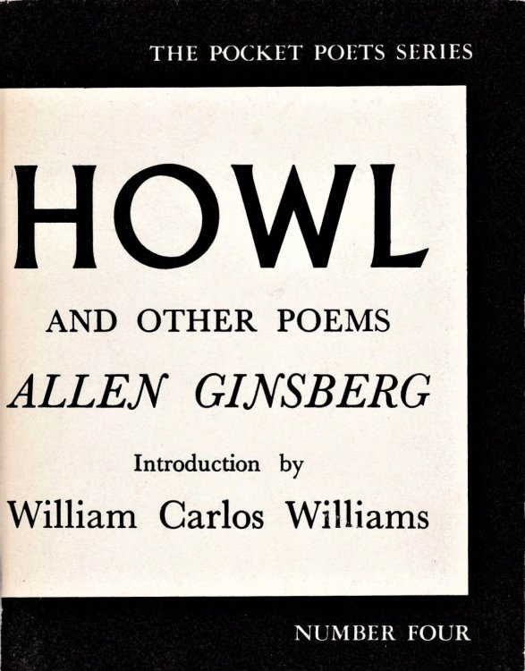 Howl and Other Poems (Pocket Poets Series Number Four)