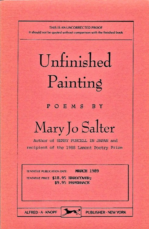 Image for Unfinished Painting Unfinished Painting