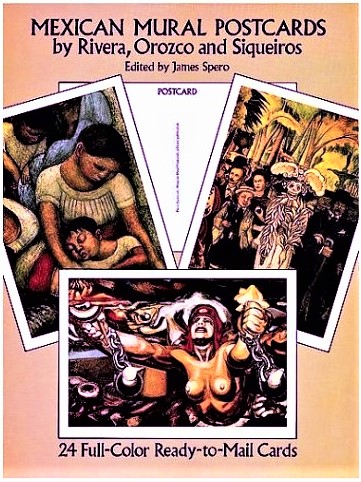 Image for Mexican Mural Paintings by Rivera, Orozco and Siqueiros: 24 Full-Color Cards (Dover Postcards) Mexican Mural Paintings by Rivera, Orozco and Siqueiros: 24 Full-Color Cards (Dover Postcards)