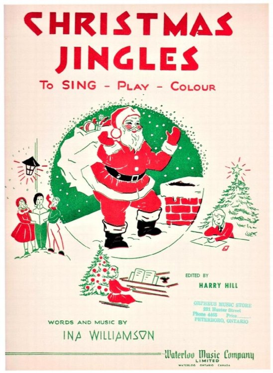 Christmas Jingles to Sing - Play - Colour