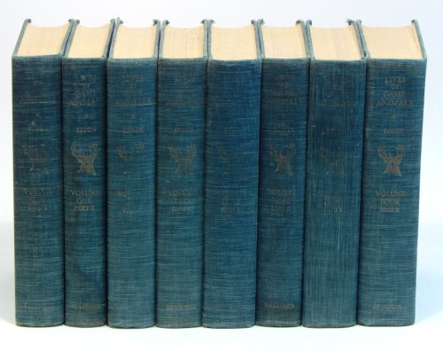 Lives of Game Animals [complete 8-volume set]