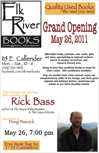 Rick Bass, Grand Opening Poster, 28 May 2011