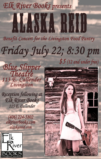 Alaska Reid Concert Poster, 22 July 2011
