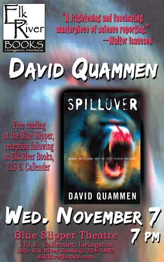 David Quammen Poster, 07 November 2012
