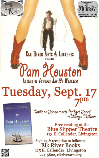 Pam Houston Poster, 17 September 2013