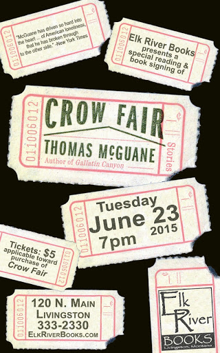 Thomas McGuane Poster, 23 June 2015