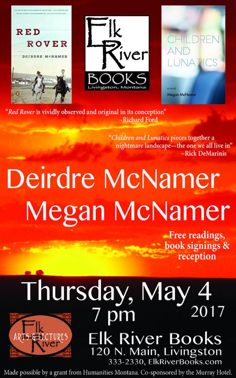 Deirdre and Megan McNamer Poster, 20 April 2017