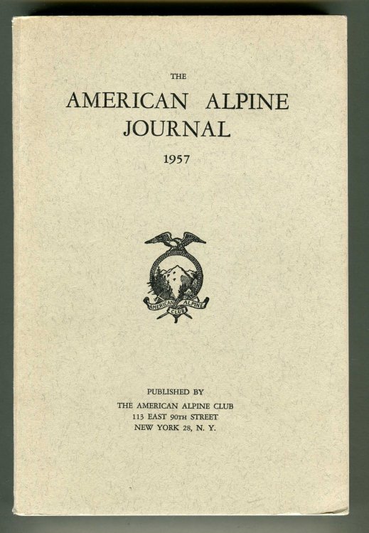 American Alpine Journal Vol X, No. 2 1957