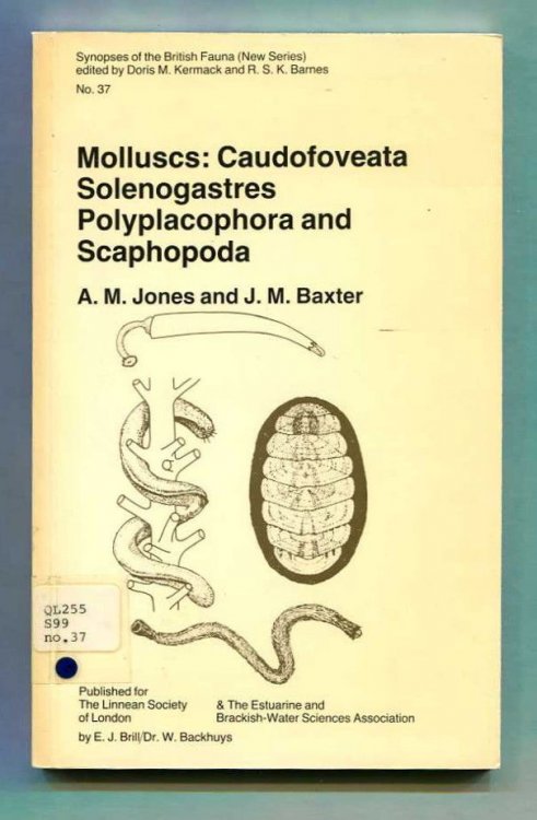 Molluscs: Caudofoveata Solengastres Polyplacophora and Scaphopoda Keys and notes for the identification of species