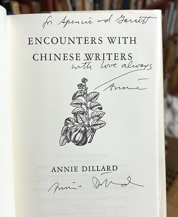 Encounters with Chinese Writers