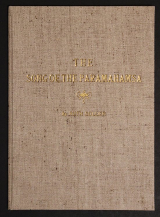 The Song of the Paramahamsa, with typed letter signed by author
