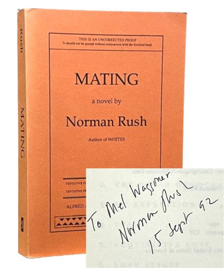 Mating: A Novel. [Uncorrected Proof]