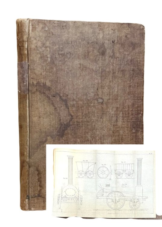 Description of the Rail Road from Liverpool to Manchester. by P. Moreau, Engineer. Together with a History of Rail Roads, and Matters Connected Therewith, compiled by A. Notre. [Railroad]
