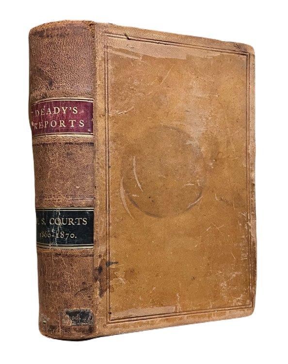 Reports of Cases Determined in the Circuit and District Courts of the United States of Oregon and California. 1859-1869
