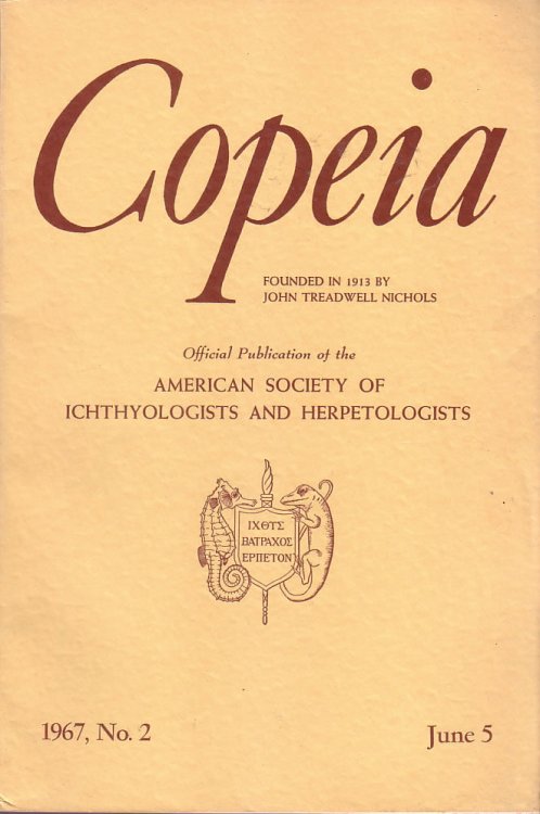 Copeia, 1967, No. 2, June 5