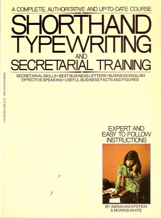 Shorthand Typewriting and Secretarial Training
