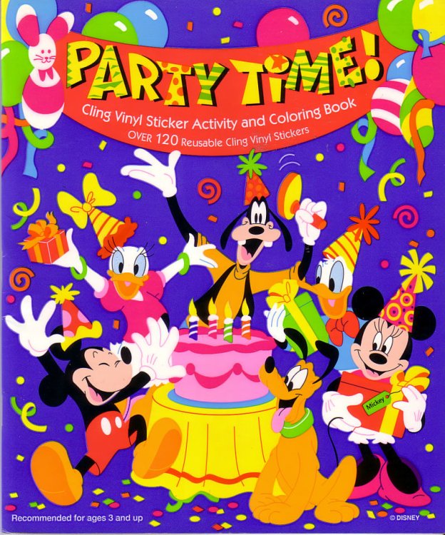 Party Time - Sandylion Sticker Album