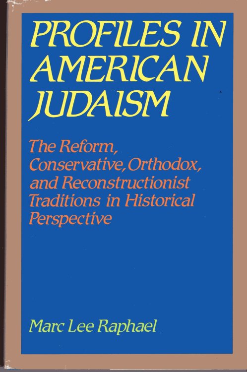 Profiles in American Judaism