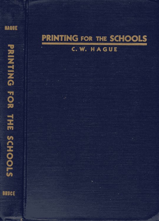 Printing for the Schools