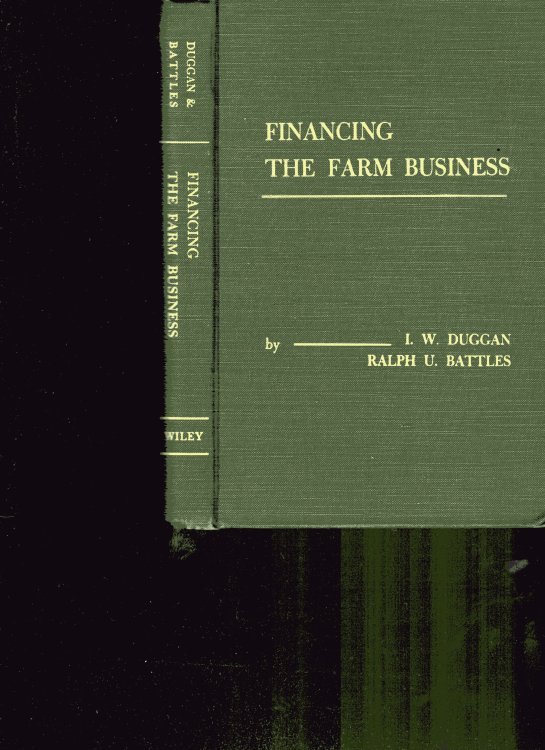 Financing the Farm Business