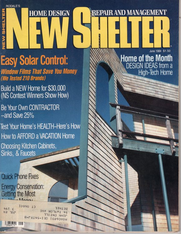 Rodale's New Shelter Magazine, June 1984 (Volume 5, No. 5)