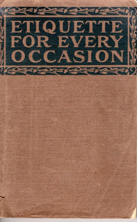 Etiquette For Every Occasion