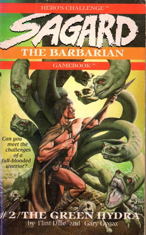 The Green Hydra (Sagard the Barbarian Gamebook #2)